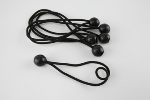 Ball Bungees Black - 10 Pack  